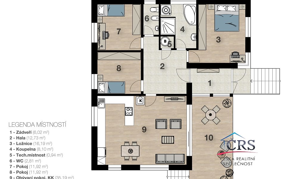 Prodej domu 102 m² s pozemkem 639 m², Lety – náhled fotky 2