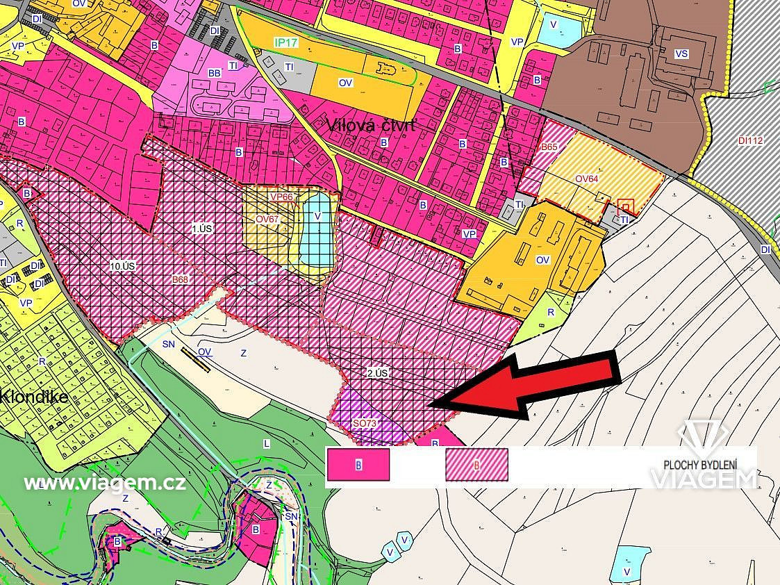 Prodej stavebního pozemku 1 305 m² – fotografie 4