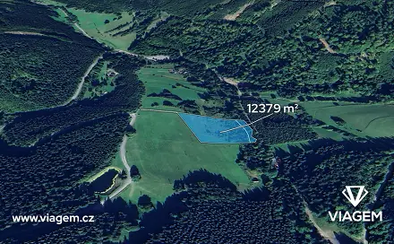Prodej pole 12 270 m², Nový Hrozenkov, okres Vsetín