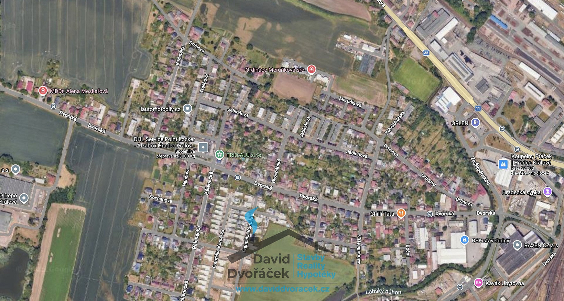 Prodej stavebního pozemku 566 m²