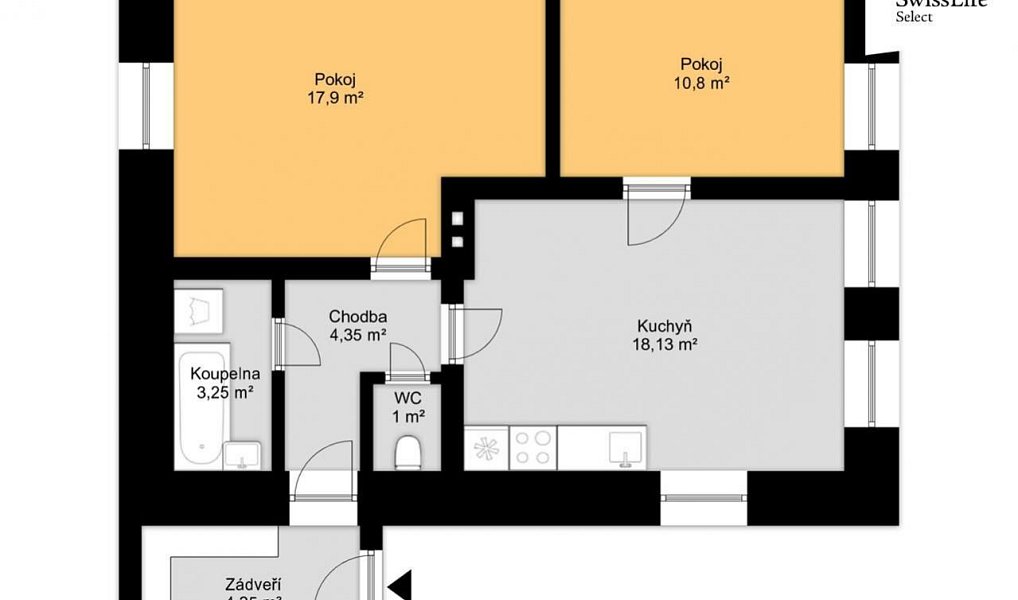 Prodej bytu 2+1 60 m², Smiřice – náhled fotky 30