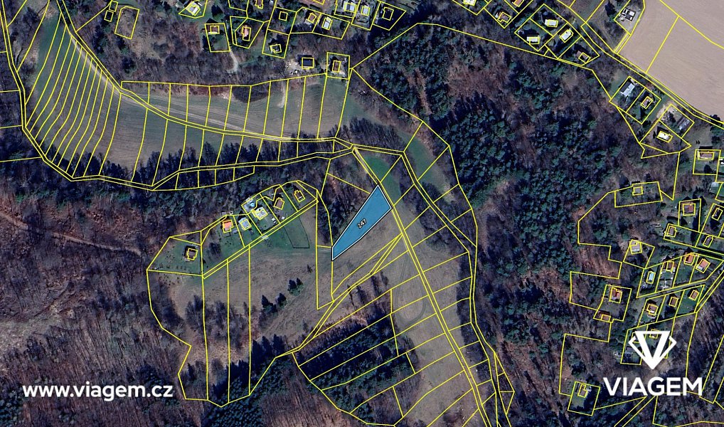 Prodej pole 1 144 m², Lipová – náhled fotky 4