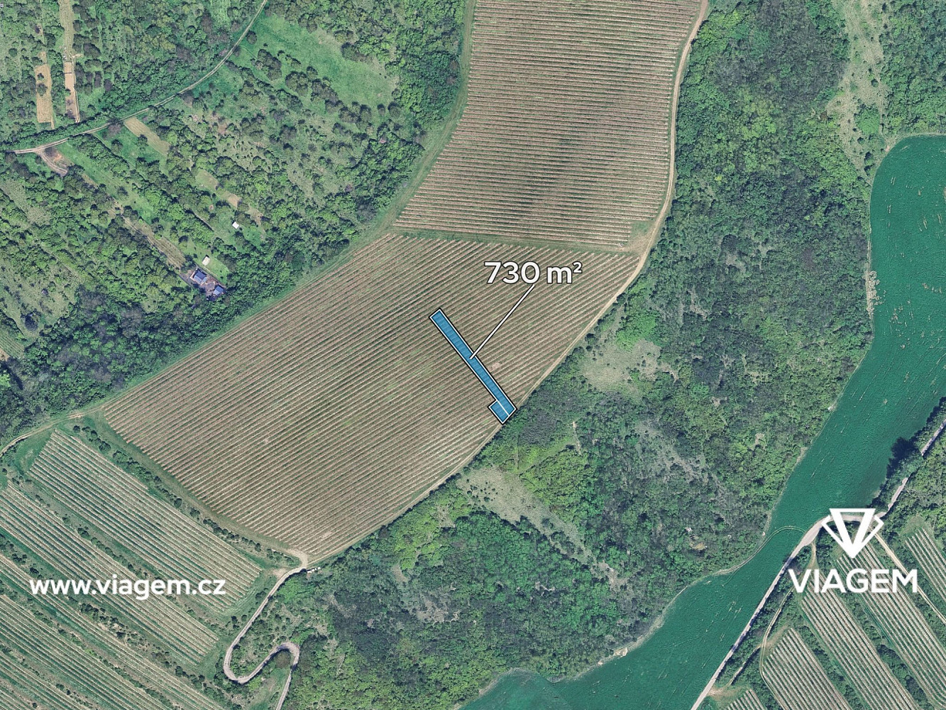 Prodej pole 730 m² – fotografie 2