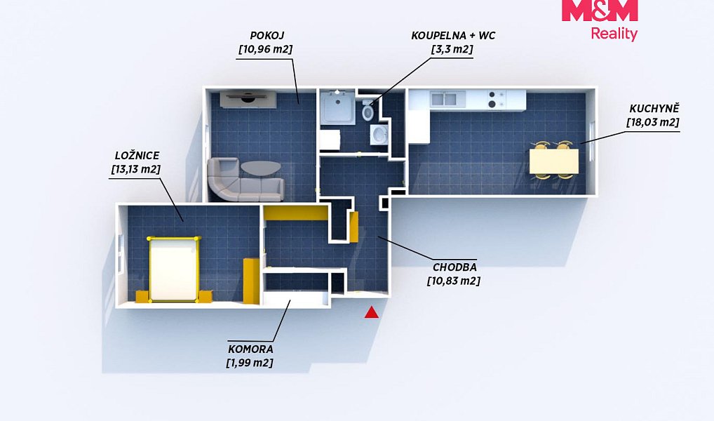 Prodej bytu 3+kk 57 m², Plzeň – náhled fotky 14