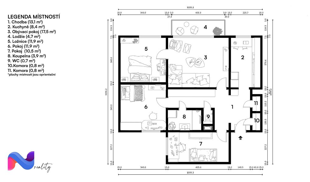 Prodej bytu 4+1 84 m², Brno – náhled fotky 22