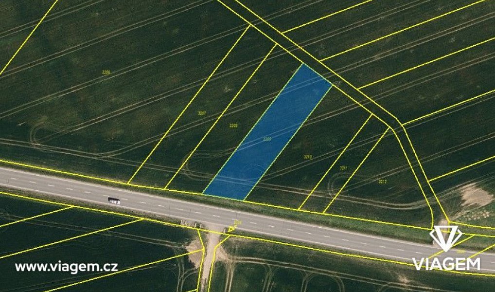 Prodej pole 1 146 m², Osíčko – náhled fotky 3