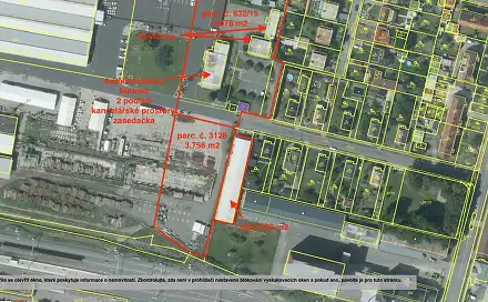Pronájem skladovacích prostor 9 687 m², U Pily, Uničov, okres Olomouc