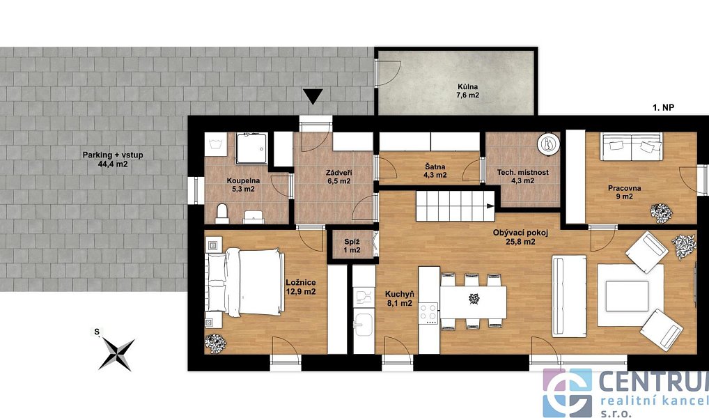 Prodej domu 153 m² s pozemkem 1 158 m², Rychnov u Jablonce nad Nisou – náhled fotky 5