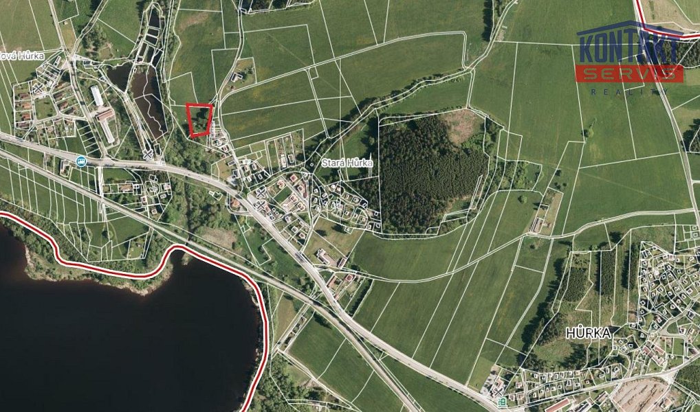 Prodej komerčního pozemku 3 355 m², Horní Planá – náhled fotky 2