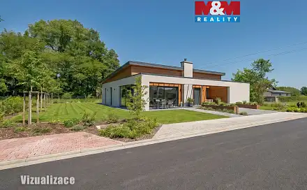 Prodej stavebního pozemku 811 m², Hrobice, okres Pardubice