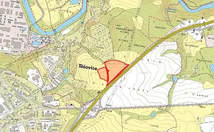 Prodej pole 42 739 m², Těšovice, okres Sokolov