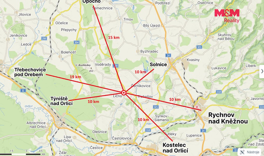 Prodej stavebního pozemku 2 203 m², Lično – náhled fotky 8