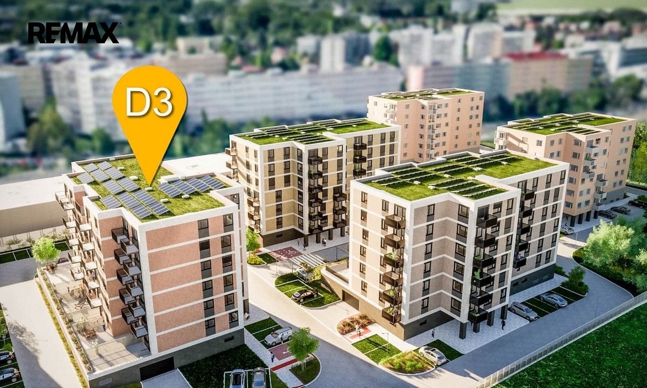 Prodej bytu 2+kk 54 m² – pohled 2