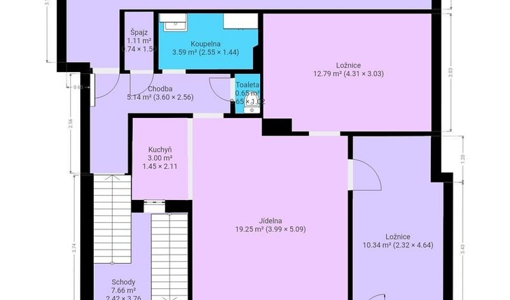 Prodej domu 130 m² s pozemkem 253 m², Hořice – náhled fotky 12