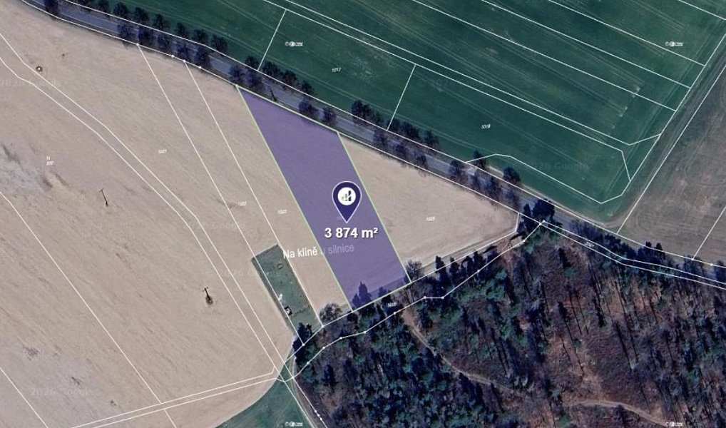 Prodej pole 3 874 m², Lipová – fotka 1 z 3