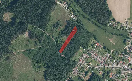 Prodej lesa 5 118 m², Pec, okres Domažlice