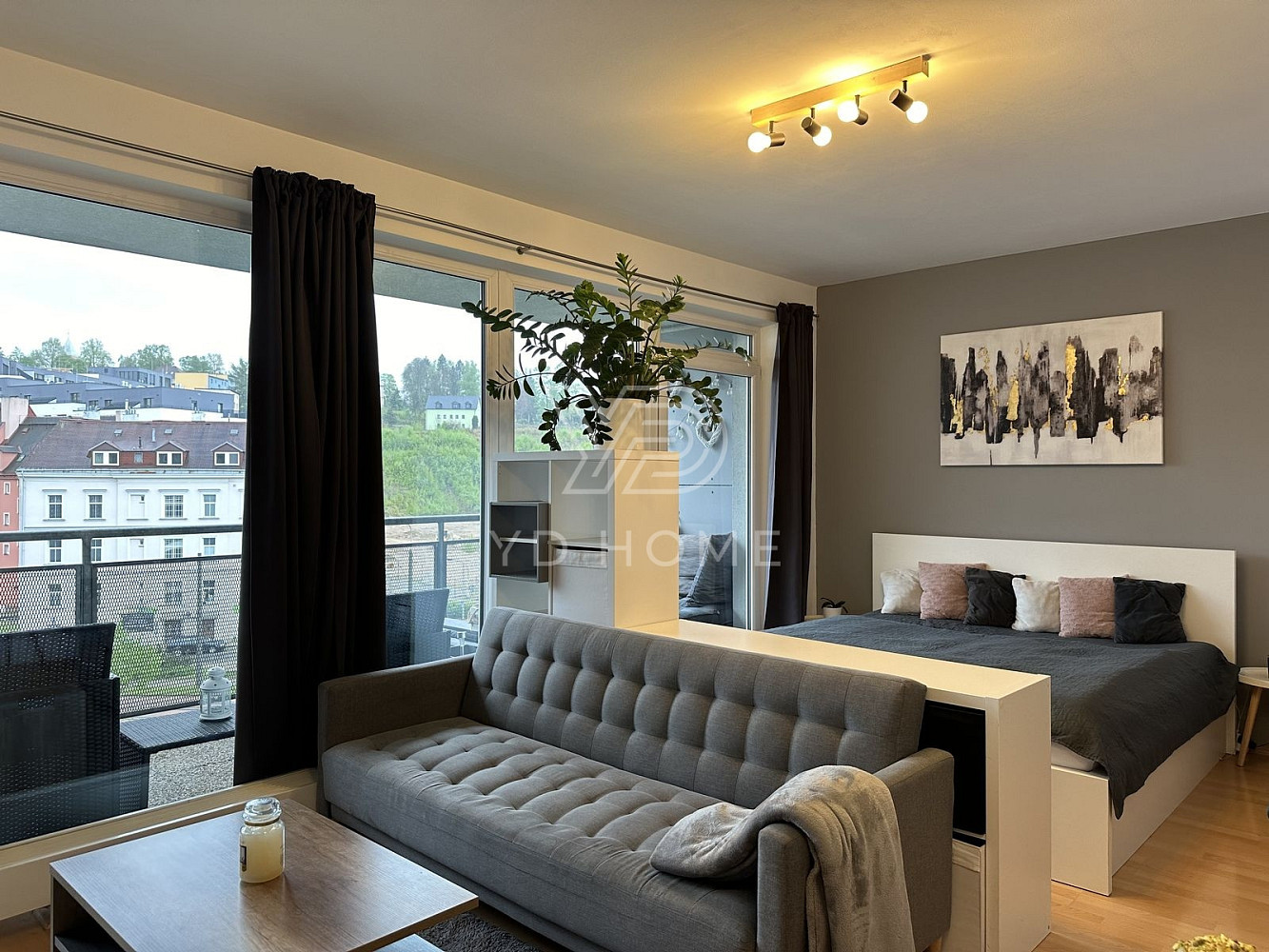 Pronájem bytu 1+kk 40 m² - Widok 4