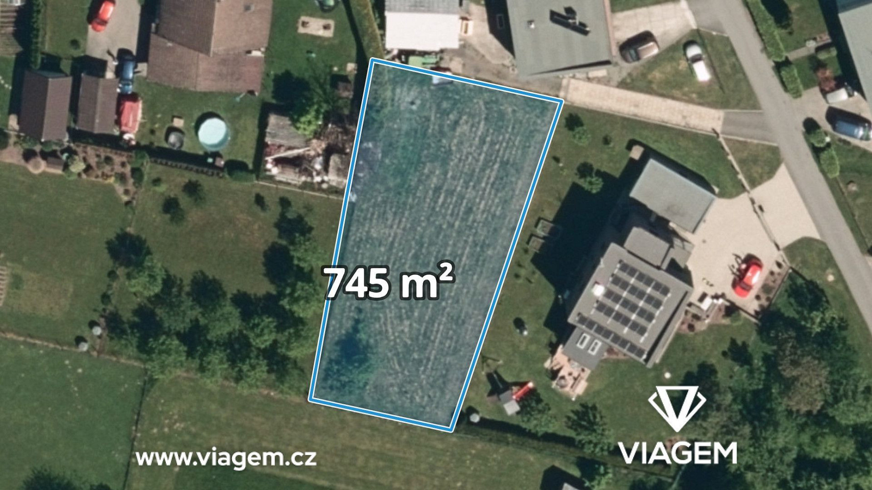 Prodej zahrady 745 m²