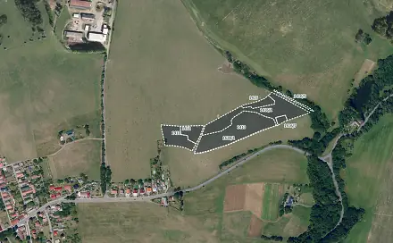 Prodej pole 42 291 m², Seč, okres Chrudim
