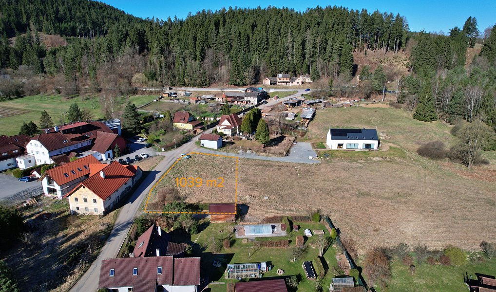 Prodej stavebního pozemku 1 039 m², Větřní – náhled fotky 10