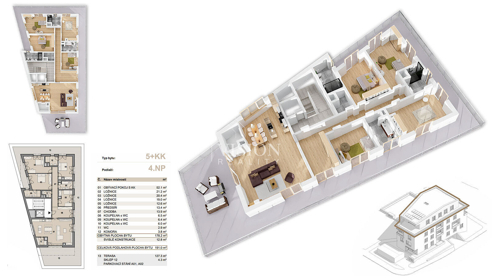 Prodej bytu 5+kk 178 m² — photo 2