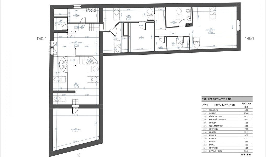 Prodej domu 280 m² s pozemkem 577 m², Kosova Hora – náhled fotky 33