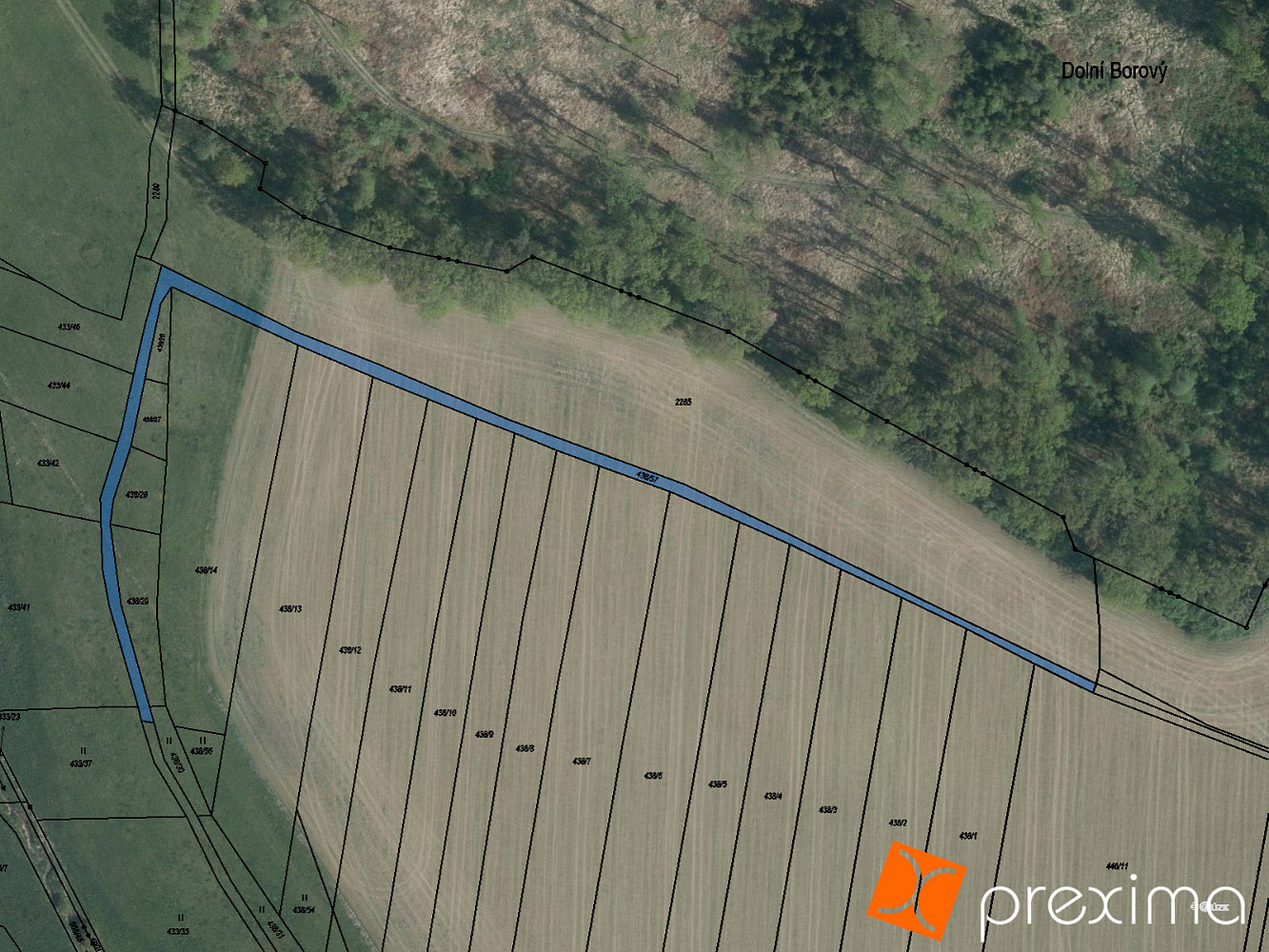 Prodej pole 76 m²