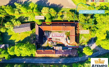 Prodej domu 1 111 m² s pozemkem 1 379 m², Hrdějovice - Opatovice, okres České Budějovice