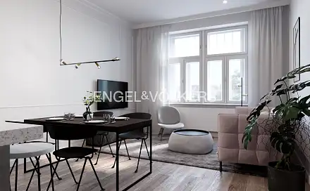 Pronájem bytu 3+kk 93 m², náměstí Jiřího z Poděbrad, Praha 3 - Vinohrady