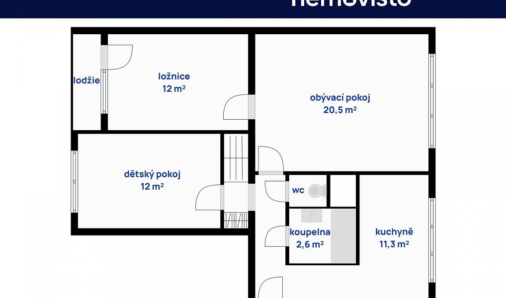 Pronájem bytu 3+1 72 m², Ostrava – náhled fotky 4
