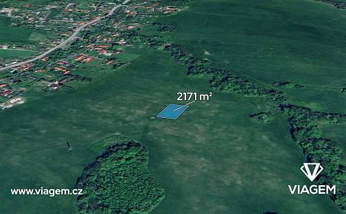 Prodej pole 2 171 m², Ženklava, okres Nový Jičín