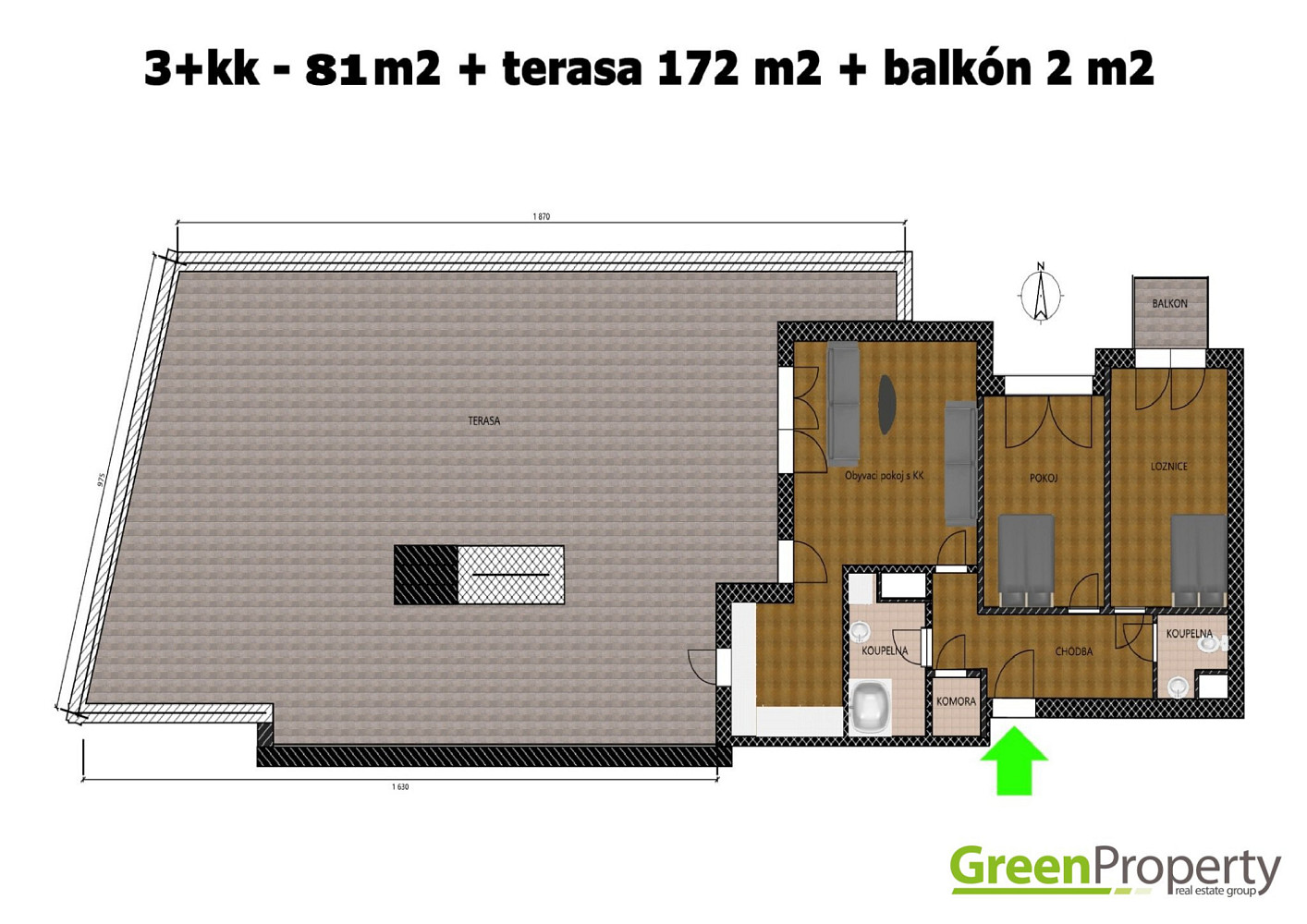Prodej bytu 3+kk 81 m² — photo 3