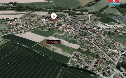 Prodej stavebního pozemku 1 021 m², Trhový Štěpánov, okres Benešov