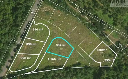 Prodej stavebního pozemku 987 m², Československé armády, Mariánské Radčice, okres Most