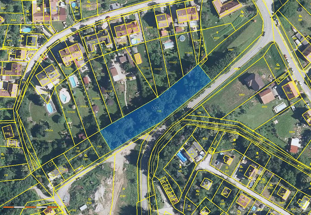 Prodej stavebního pozemku 2 070 m²