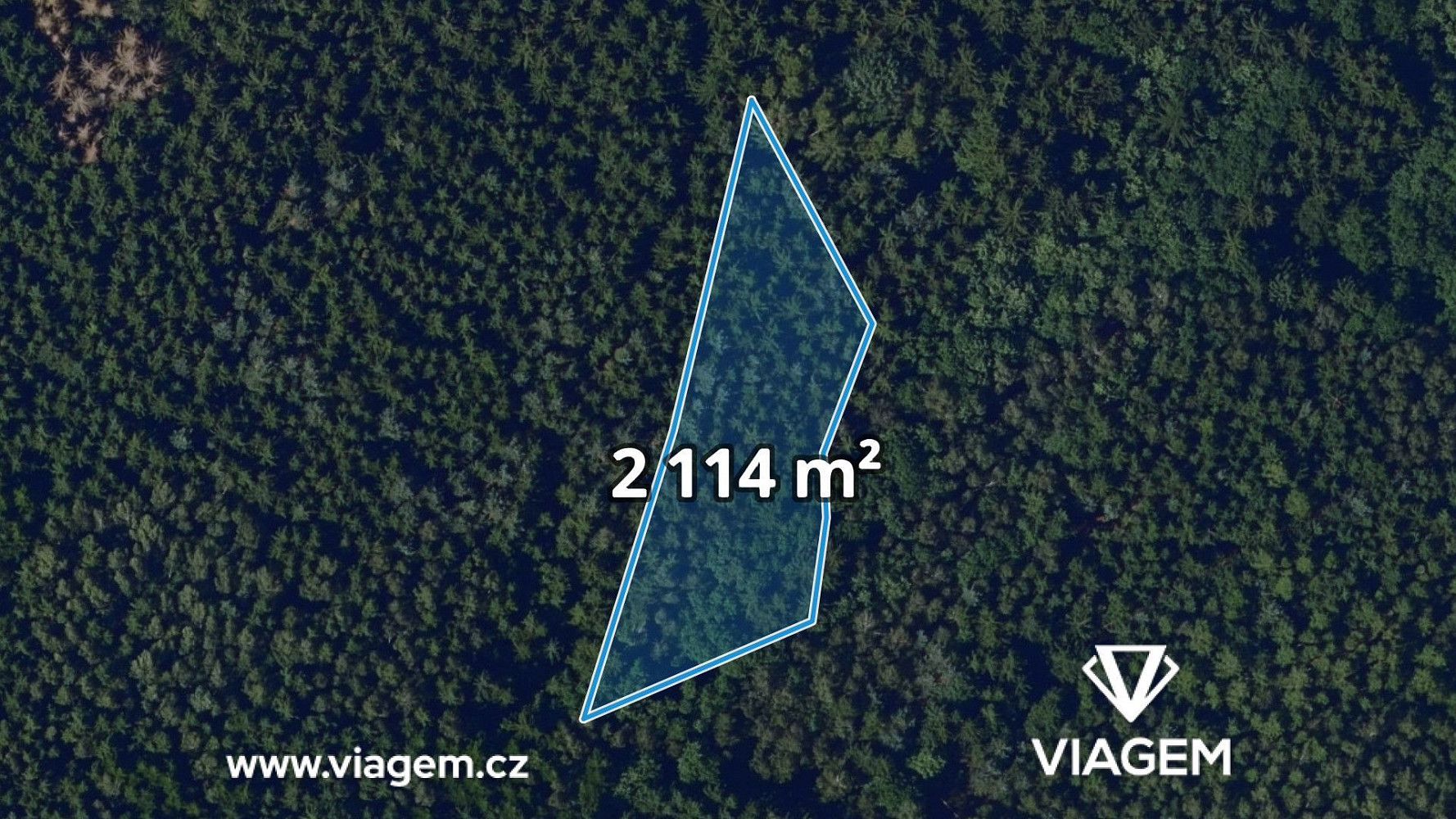 Prodej lesa 1 585 m²