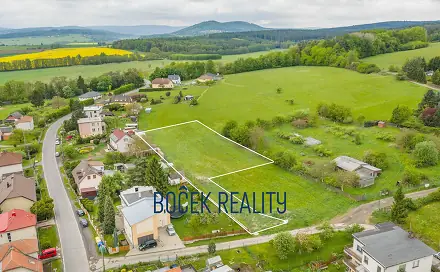 Prodej stavebního pozemku 2 431 m², Újezd, okres Beroun