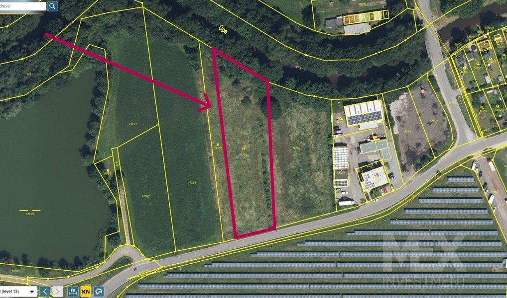 Prodej komerčního pozemku 4 078 m², Česká Skalice – náhled fotky 13