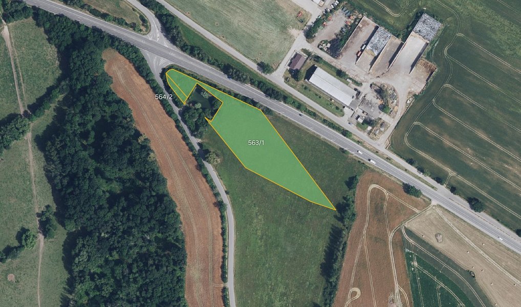 Prodej pozemku, 8697 m², Lavice - Jičín, Sobotka