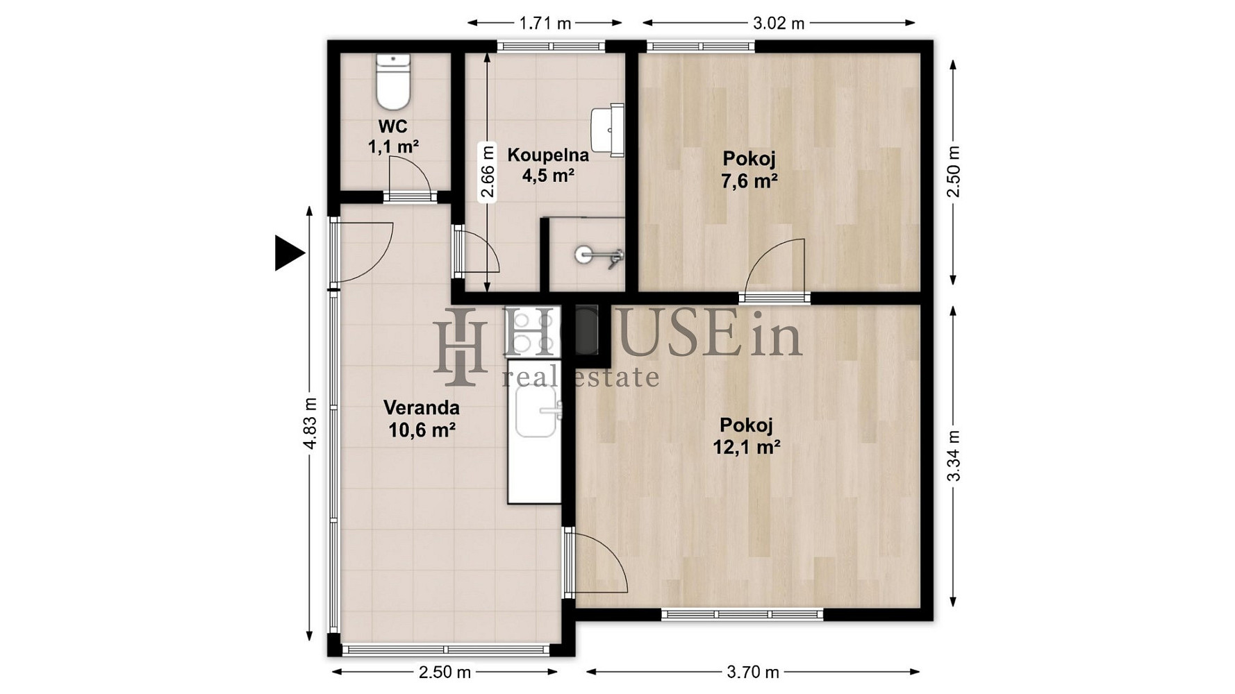 Prodej chaty/chalupy 40 m² s pozemkem 671 m² — photo 3