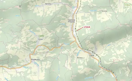 Dražba louky 762 m², Valašská Polanka