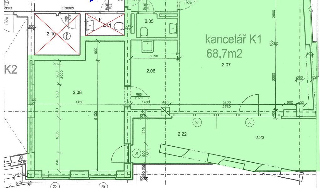 Pronájem kanceláře 68 m², Liberec – náhled fotky 22