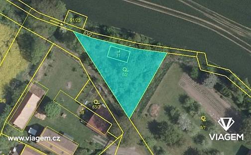 Prodej zahrady 226 m², Údrnice, okres Jičín
