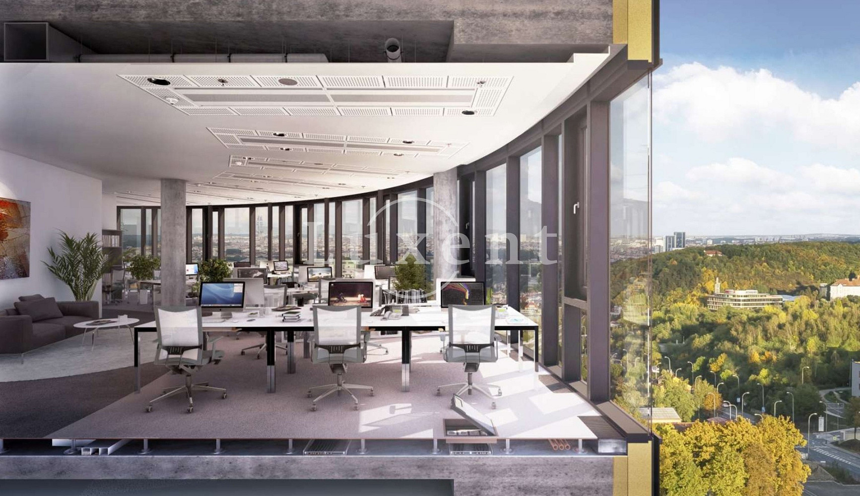Pronájem kanceláře 516 m²