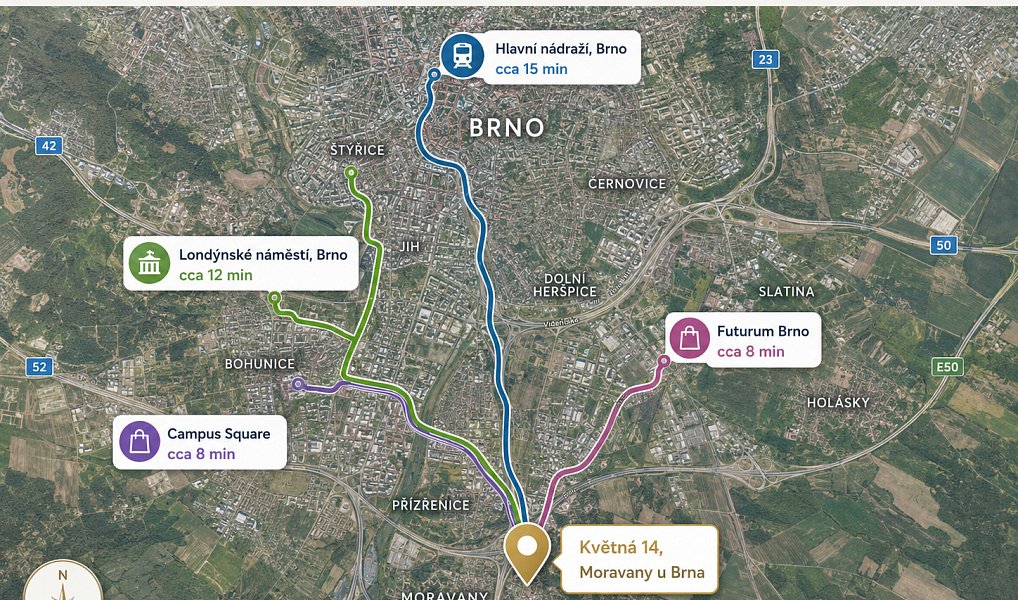 Prodej bytu 3+kk 103 m², Moravany – náhled fotky 24
