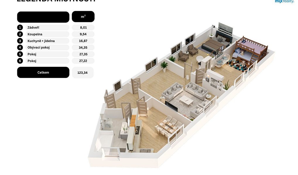 Prodej bytu 3+1 120 m², Chotěšov – náhled fotky 22
