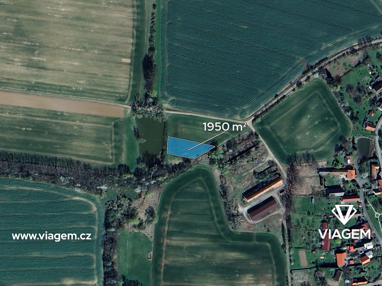 Prodej pole 650 m² – fotografie 2