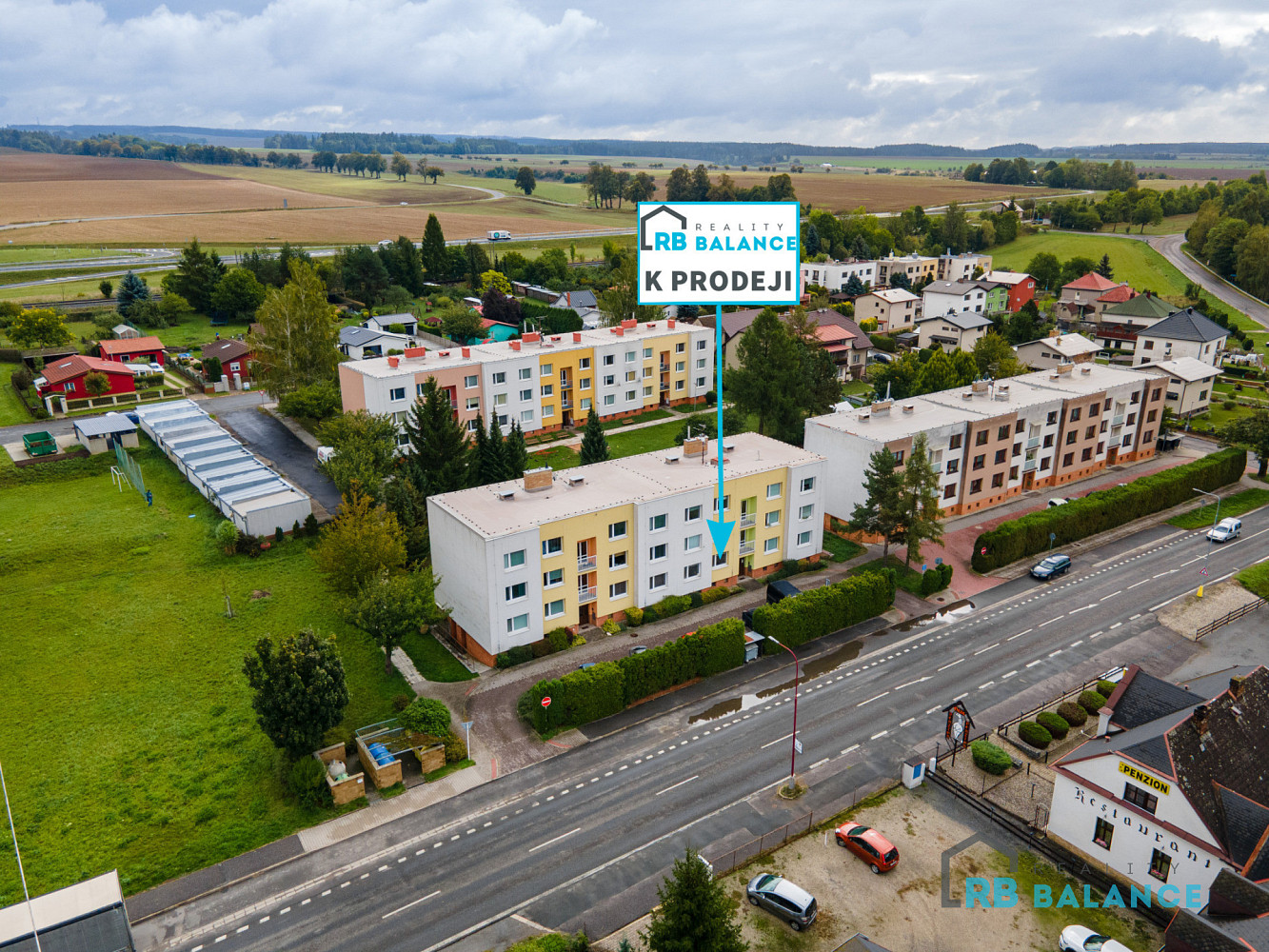 Prodej bytu 3+1 68 m²
