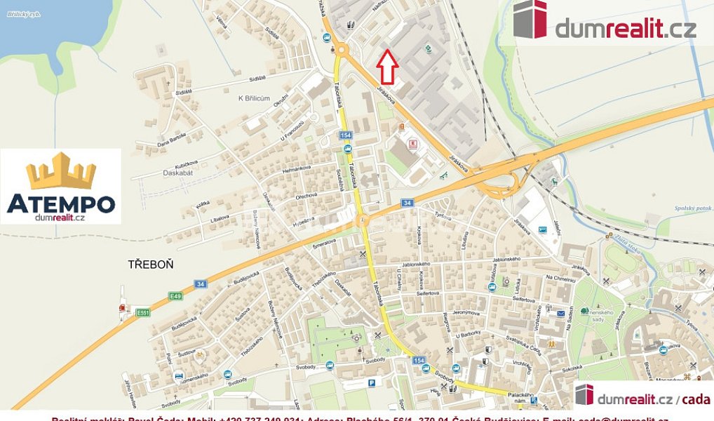 Pronájem výrobních prostor 913 m², Třeboň – náhled fotky 13