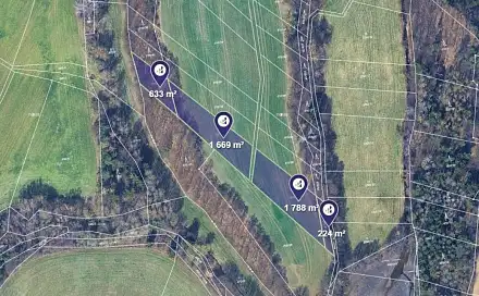 Prodej pole 4 314 m², Otinoves, okres Prostějov